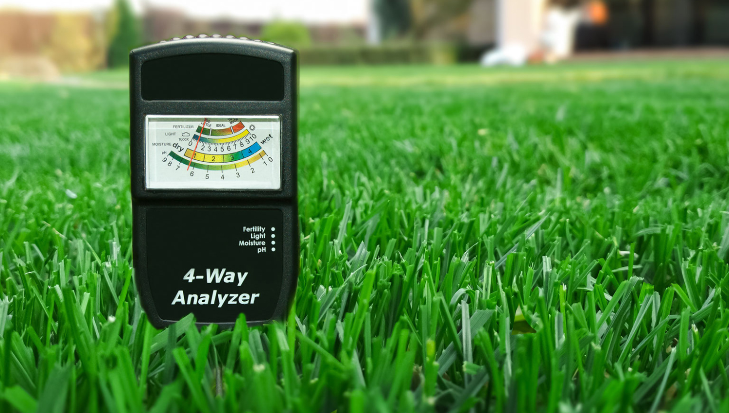 4-way soul analyzer in a grass